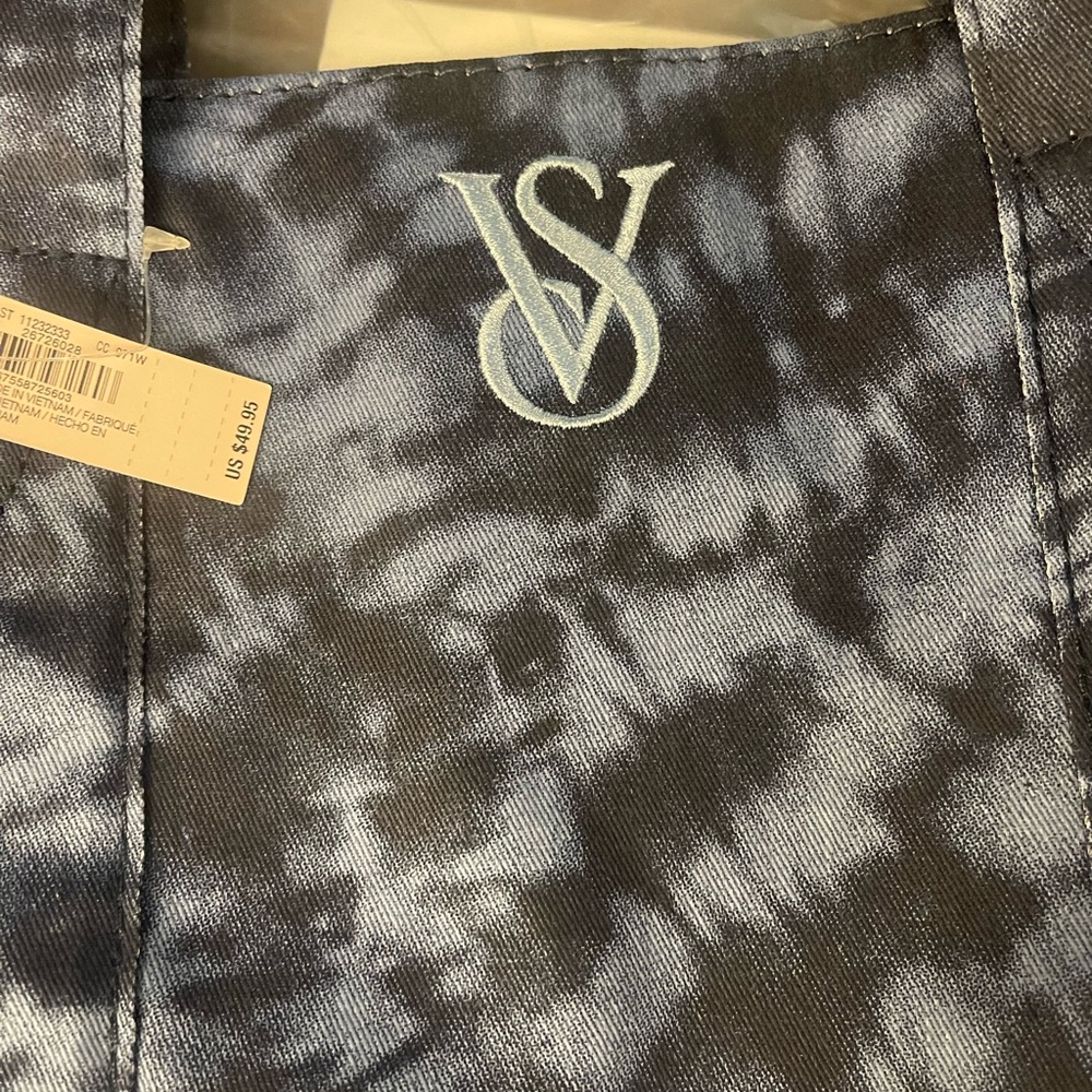 Victoria Secret Bag blue n white brand new in plastic bag with tag